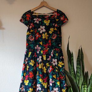 Emily & Fin Claudia Folk Floral Dress